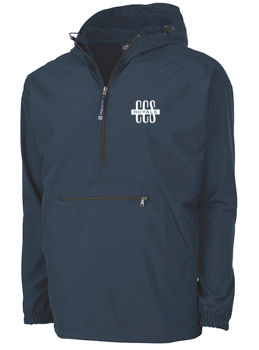 Royals Design UNLINED Pack-n-Go Jacket (navy)