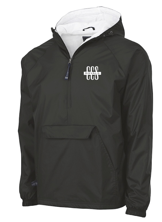 Royals Design LINED Pack-n-Go Jacket (black)