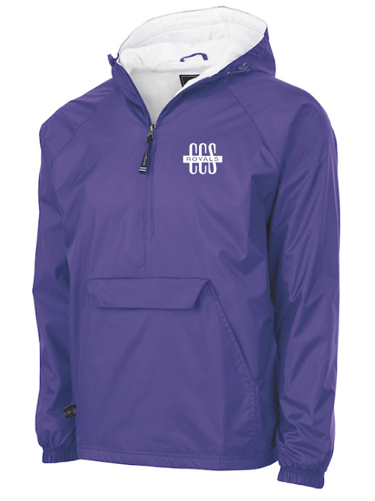 Royals Design LINED Pack-n-Go Jacket (purple)