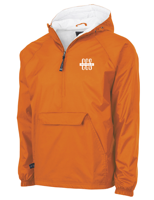 Royals Design LINED Pack-n-Go Jacket (orange)