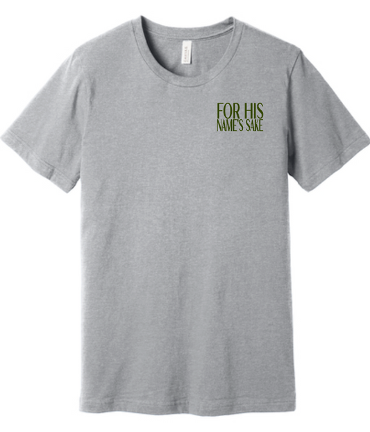 Psalm 23 BellaCanvas S/S T-shirt (heather) (youth)