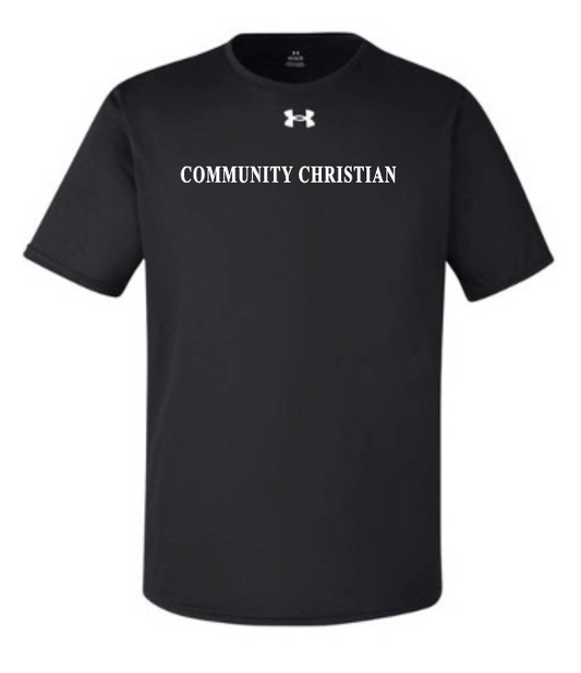 Fan Gear (6476) Under Armour Team Tech T-shirt (black)
