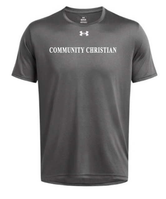 Fan Gear (6476) Under Armour Team Tech T-shirt (drk grey)