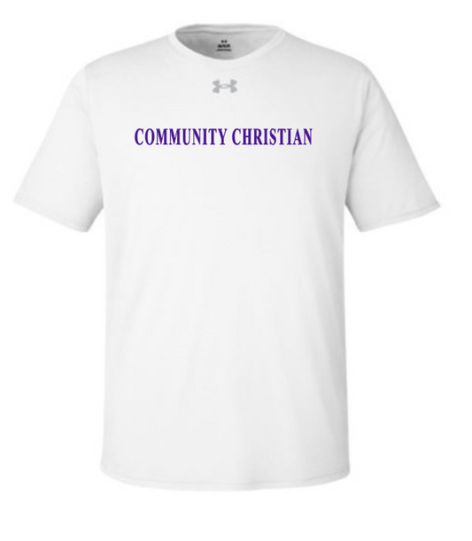 Fan Gear (6476) Under Armour Team Tech T-shirt (white)