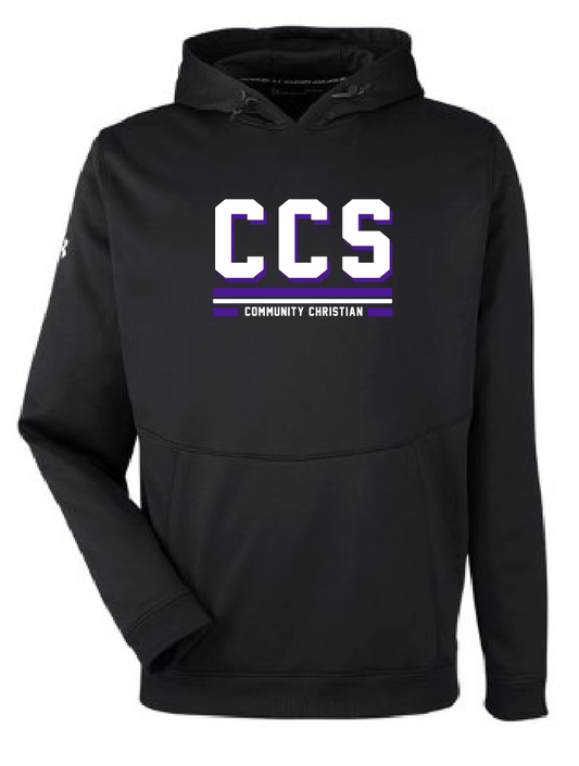 Fan Gear (6684) Under Armour Storm Performance Fleece Hoodie (black)