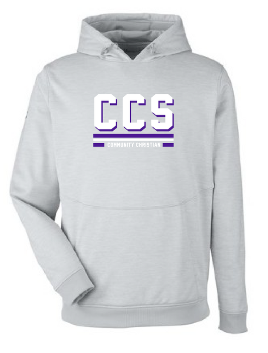 Fan Gear (6684) Under Armour Storm Performance Fleece Hoodie (grey)