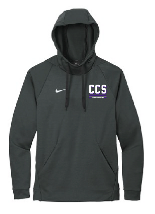Fan Gear Nike Therma-fit Fleece Hoodie (anthracite)