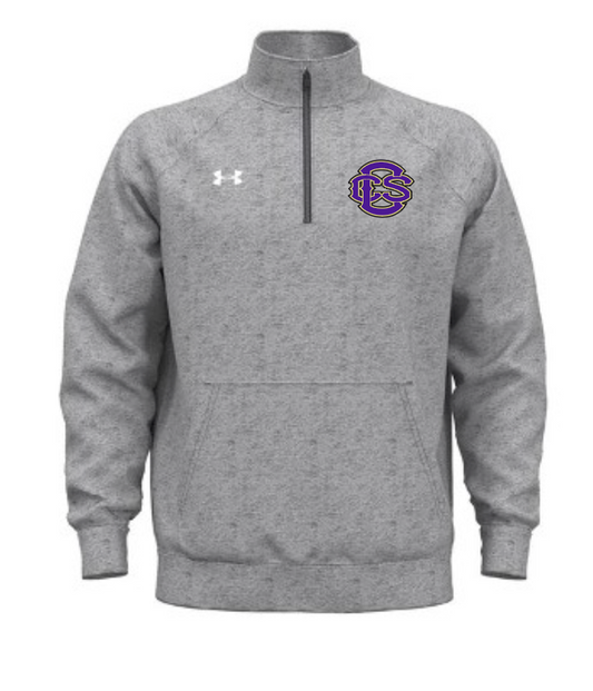 Fan Gear (6475) Under Armour Rival Fleece 1/4 Zip (heather)