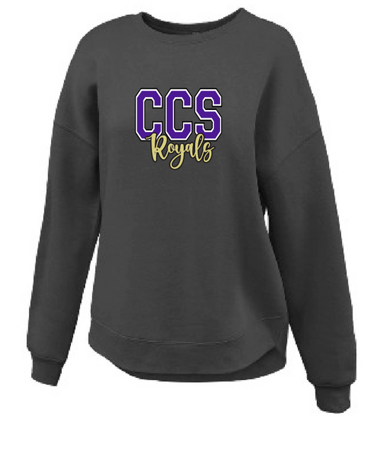 Fan Gear Pennant Sportswear Women's Crewneck Sweatshirt (black)