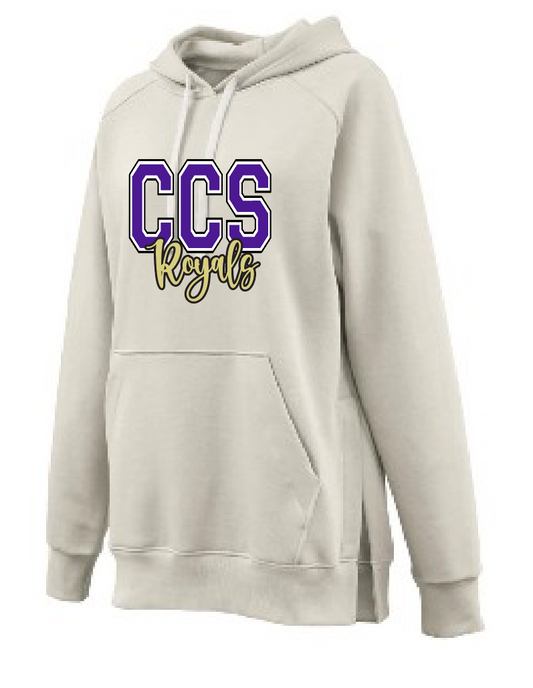 Fan Gear (6474) Pennant Sportswear Women's Tunic Hoodie (bone)