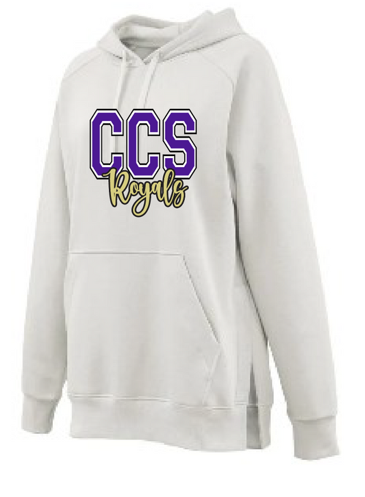 Fan Gear (6474) Pennant Sportswear Women's Tunic Hoodie (ivory)