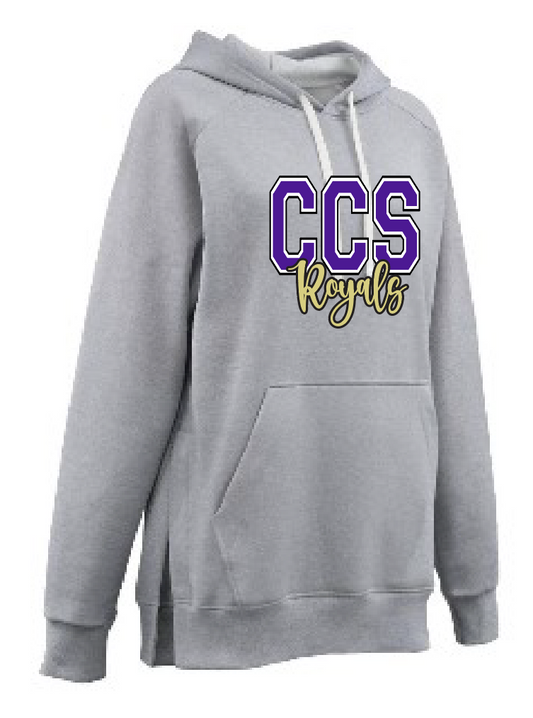 Fan Gear (6474) Pennant Sportswear Women's Tunic Hoodie (grey)