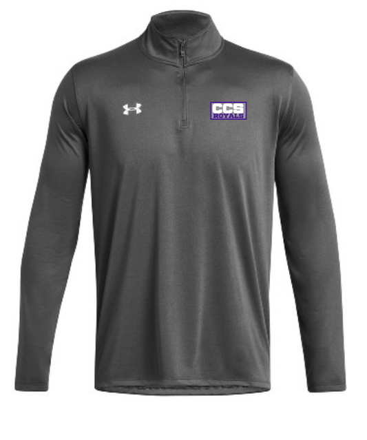 Fan Gear (6681) Under Armour Team Tech 1/4 Zip Pullover (castlerock)