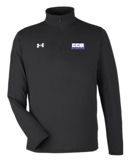 Fan Gear (6681) Under Armour Team Tech 1/4 Zip Pullover (black)