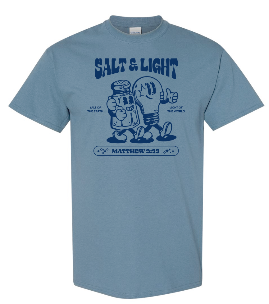 Salt & Light Gildan S/S T-shirt (indigo)