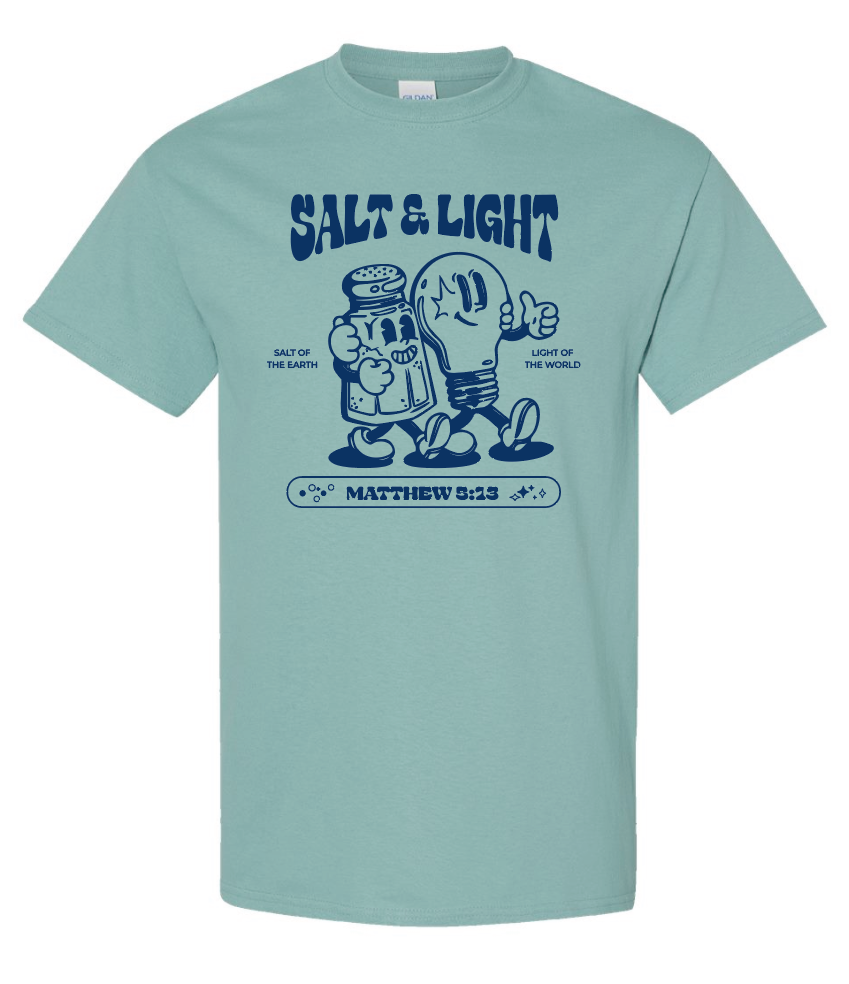 Salt & Light Gildan S/S T-shirt (aquatic)