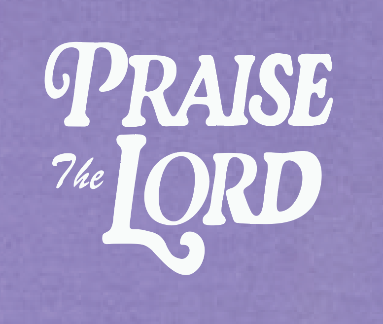 Praise the Lord Comfort Colors L/S T-shirt (violet)