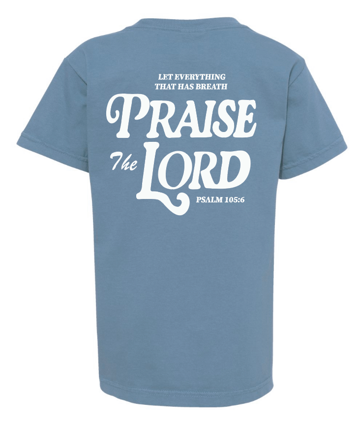 Praise the Lord Comfort Colors S/S T-shirt (denim)