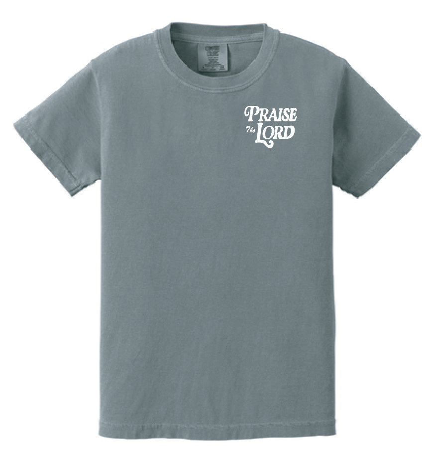 Praise the Lord Comfort Colors S/S T-shirt (granite)
