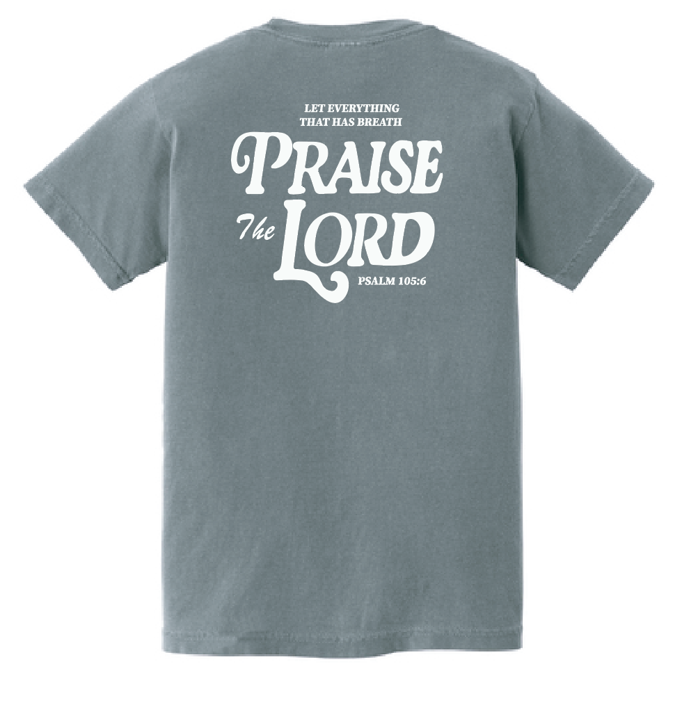 Praise the Lord Comfort Colors S/S T-shirt (granite)