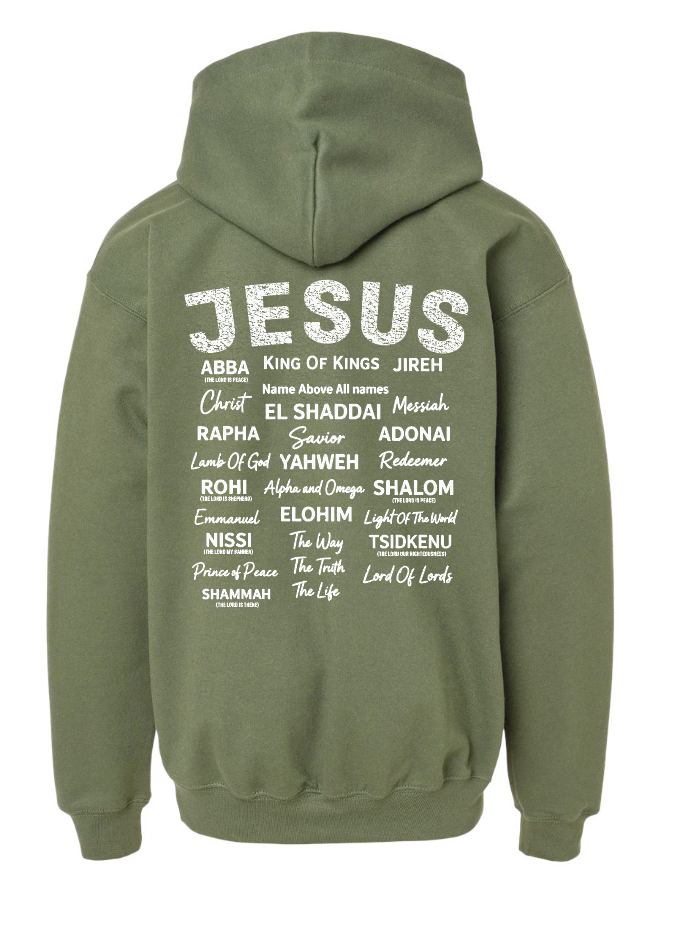 Jesus is King Gildan Hooded Sweatshirt