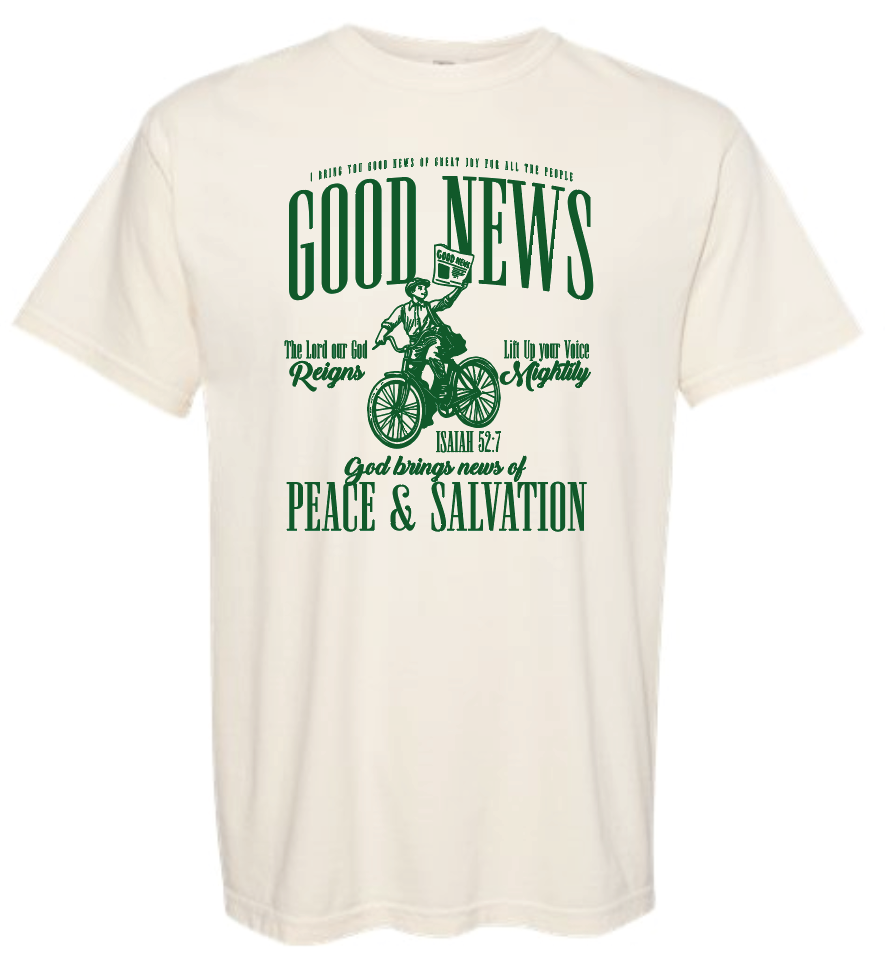 Good News Comfort Colors S/S T-shirt (forest print)