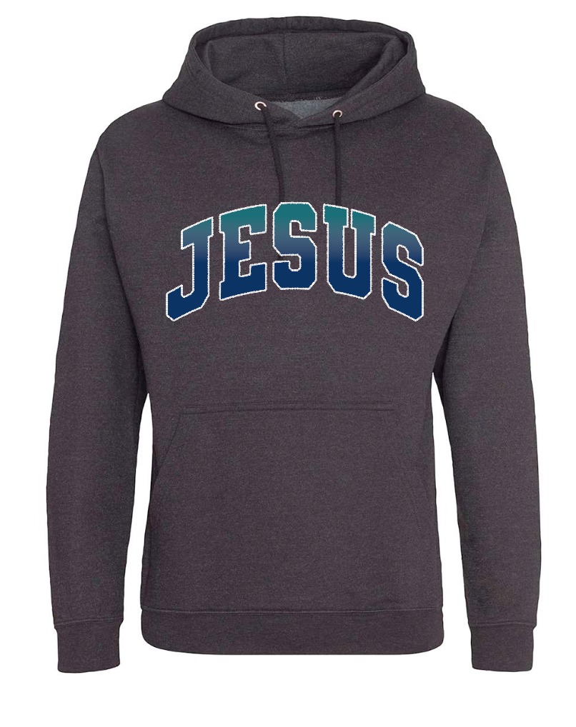 "Stitch" AWDis Hooded Sweatshirt (black)