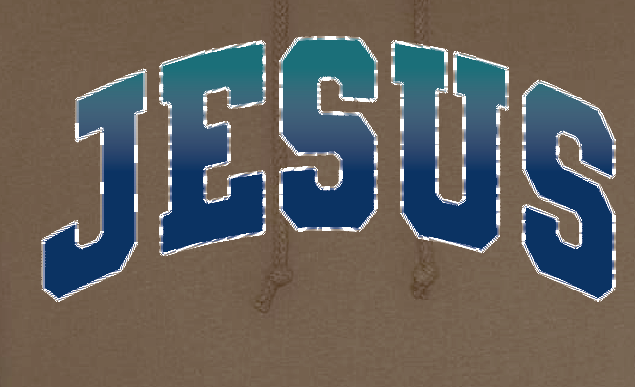 "Stitch" AWDis Hooded Sweatshirt (caramel)