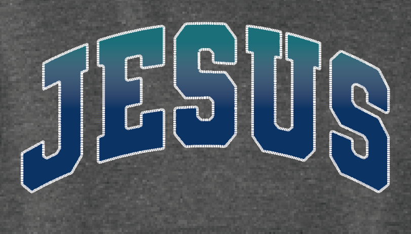 "Stitch" Port & Co Hooded Sweatshirt (graphite)(youth)