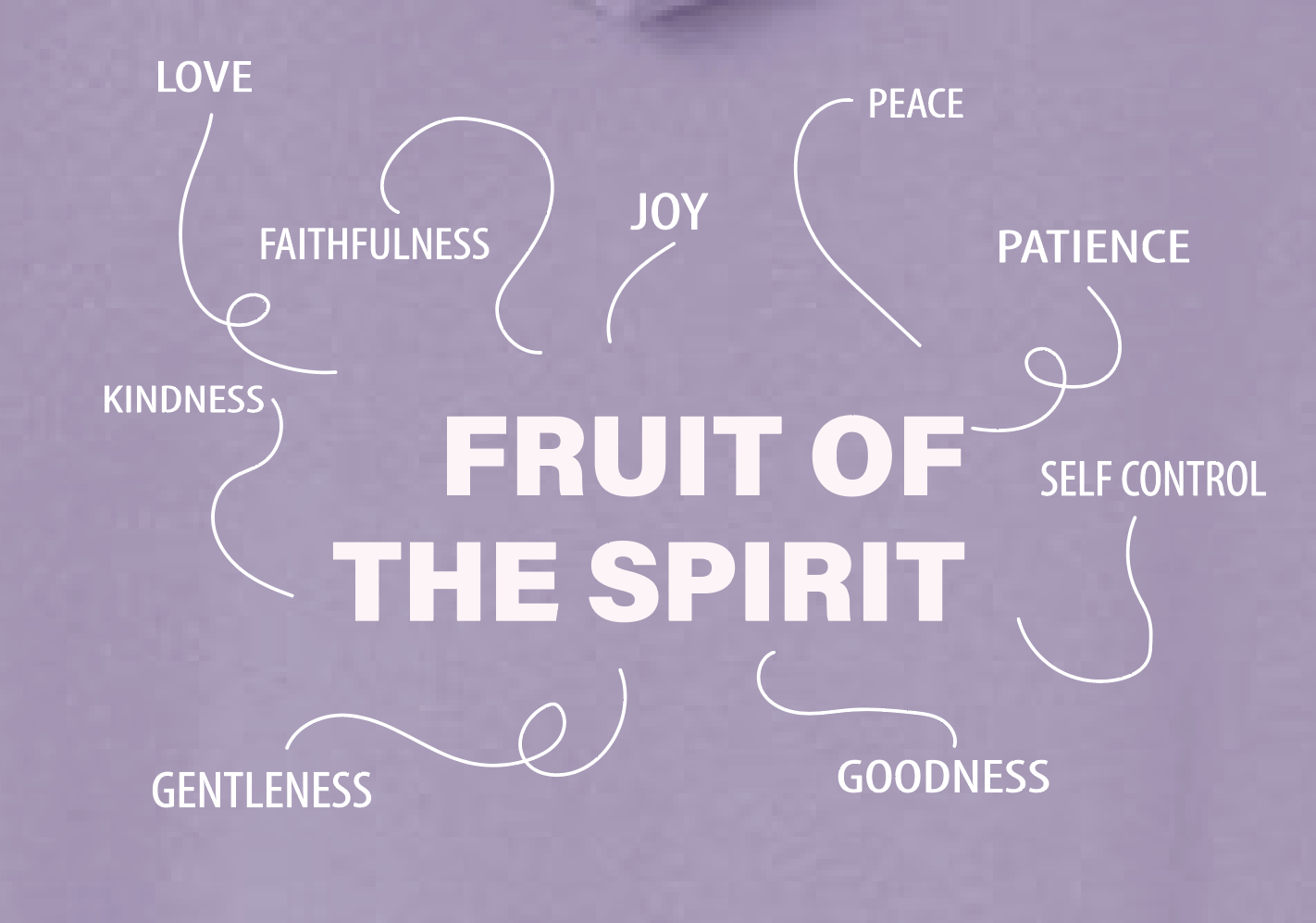 Fruit of the Spirit: Independent Trading Elevated Hooded Sweatshirt (purple)