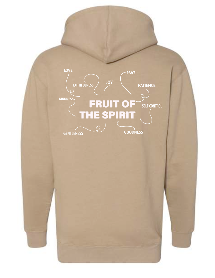 Fruit of the Spirit: Independent Trading Elevated Hooded Sweatshirt (sandstone)