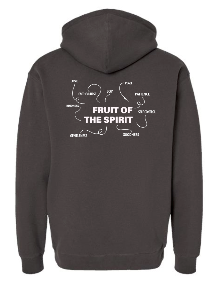 Fruit of the Spirit: Independent Trading Elevated Hooded Sweatshirt (asphalt)