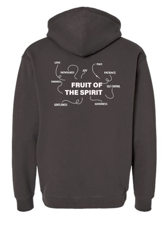 Fruit of the Spirit: Independent Trading Elevated Hooded Sweatshirt (asphalt)