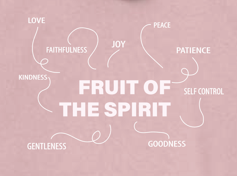 Fruit of the Spirit: Independent Trading Elevated Hooded Sweatshirt (pink)