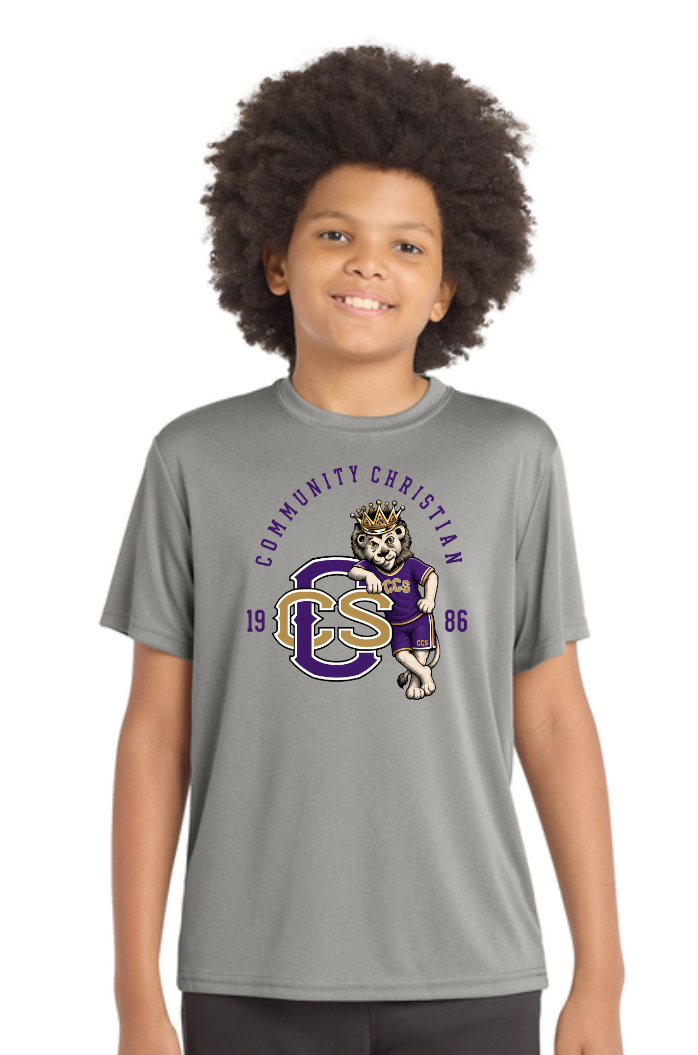 Cartoon Mascot: Sport-Tek Dri-Fit S/S T-shirt