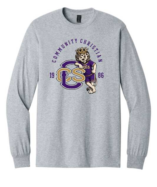 Cartoon Mascot: Gildan Basic L/S T-shirt