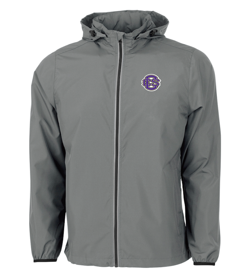 Royals Design UNLINED Pack-n-Go Full Zip Jacket (grey)