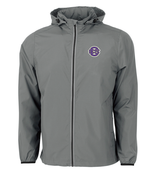 Royals Design UNLINED Pack-n-Go Full Zip Jacket (grey)