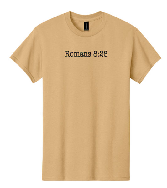 Jesus Paid it All: Basic S/S T-shirt (old gold)