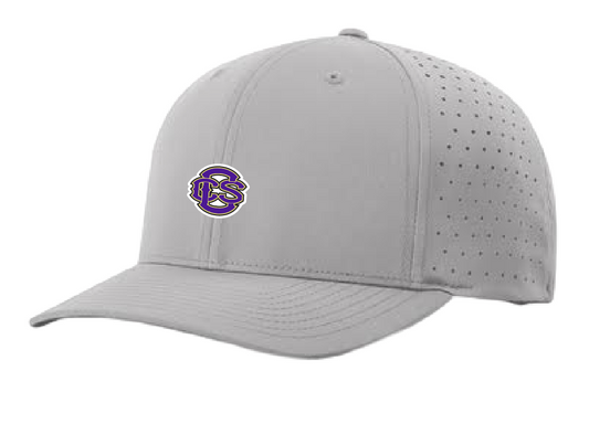 Richardson (8273) "Logo" Laser Perf R-Flex Cap (grey)