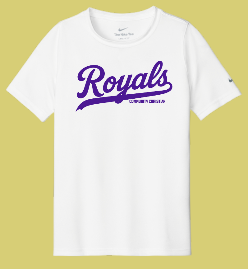 Fan Gear (8017) Nike Dri-Fit rLegend S/S T-shirt (youth) (white)