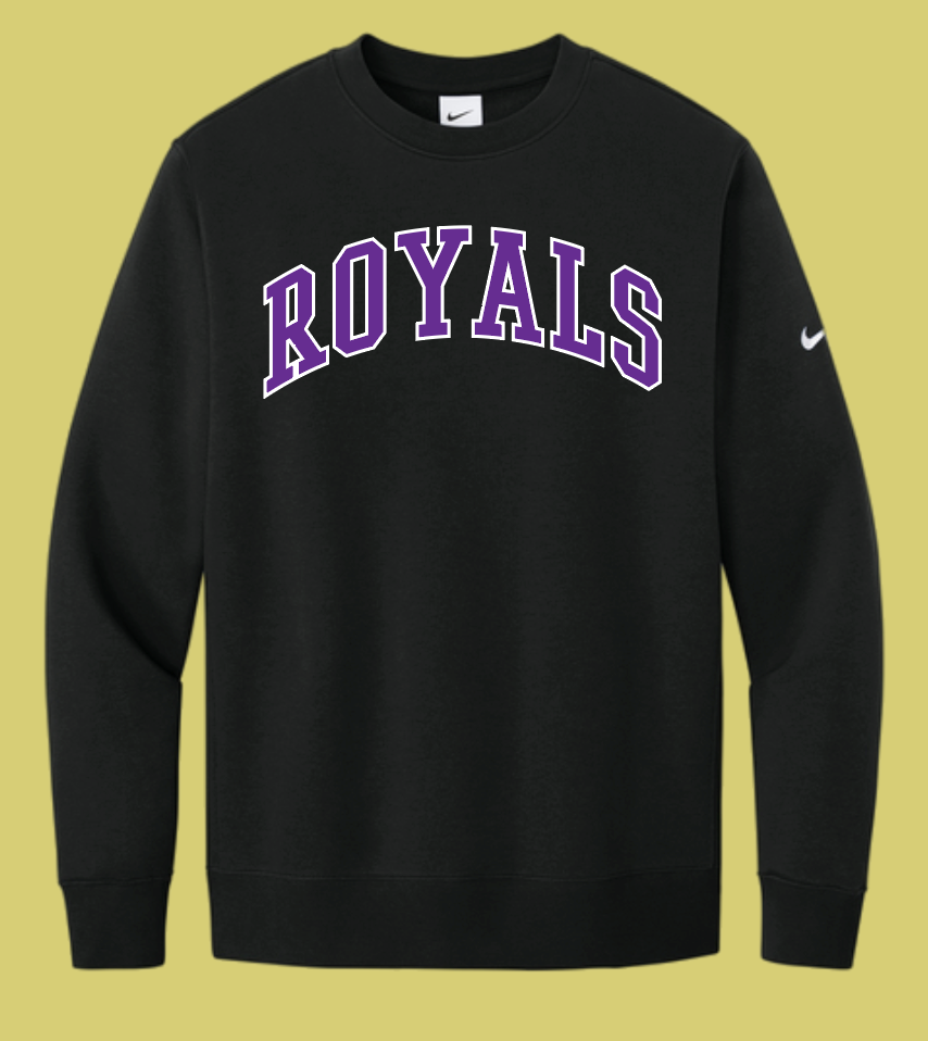 Fan Gear (8272) Nike Club Fleece Crewneck Sweatshirt (black)