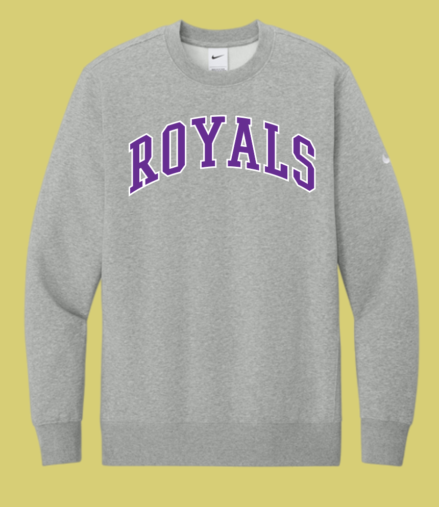 Fan Gear (8272) Nike Club Fleece Crewneck Sweatshirt (heather)
