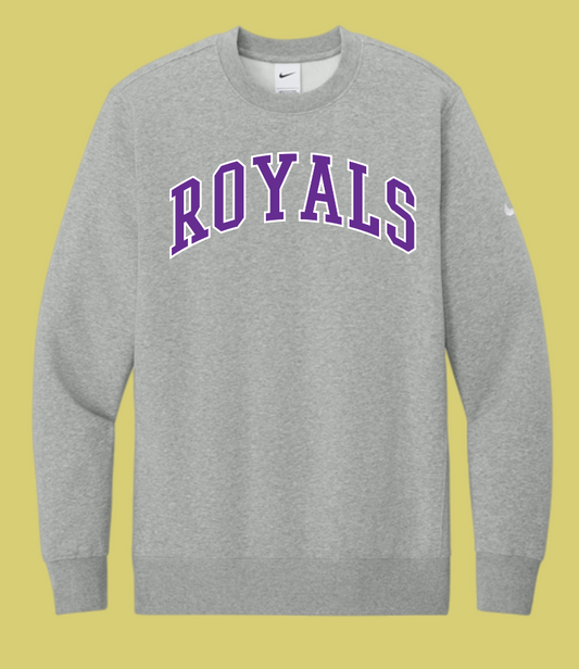 Fan Gear (8272) Nike Club Fleece Crewneck Sweatshirt (heather)