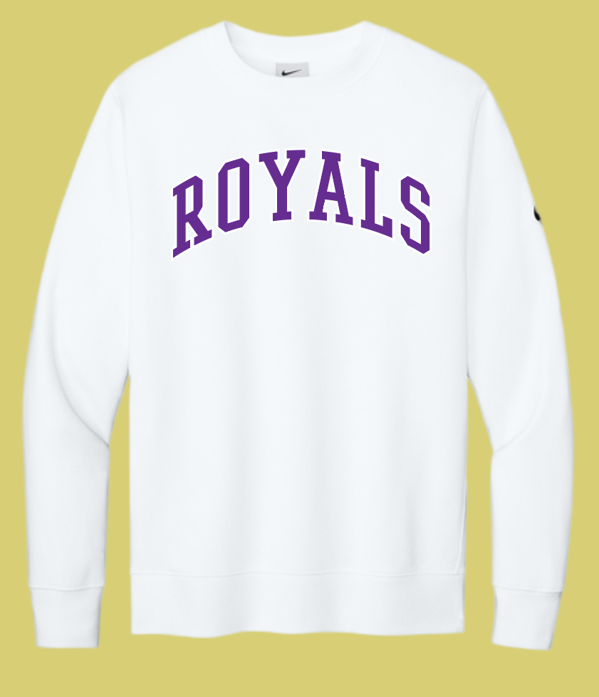 Fan Gear (8272) Nike Club Fleece Crewneck Sweatshirt (white)