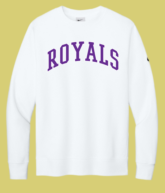 Fan Gear (8272) Nike Club Fleece Crewneck Sweatshirt (white)