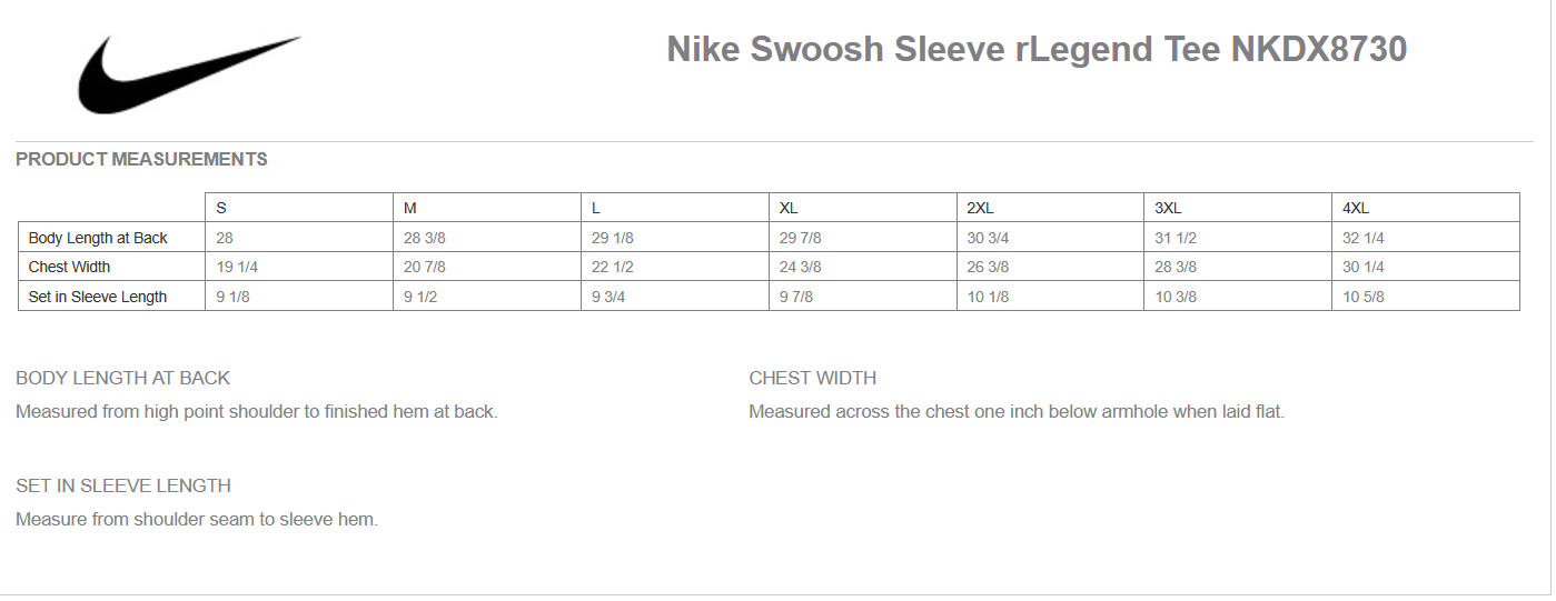 Fan Gear (8017) Nike Dri-Fit rLegend S/S T-shirt (white)