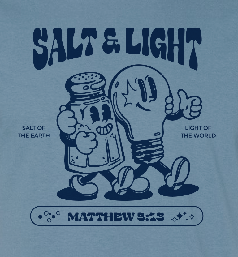 Salt & Light Gildan S/S T-shirt (indigo)