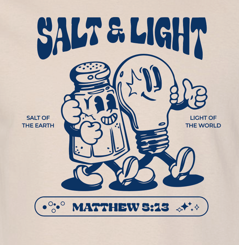Salt & Light Gildan S/S T-shirt (sand)