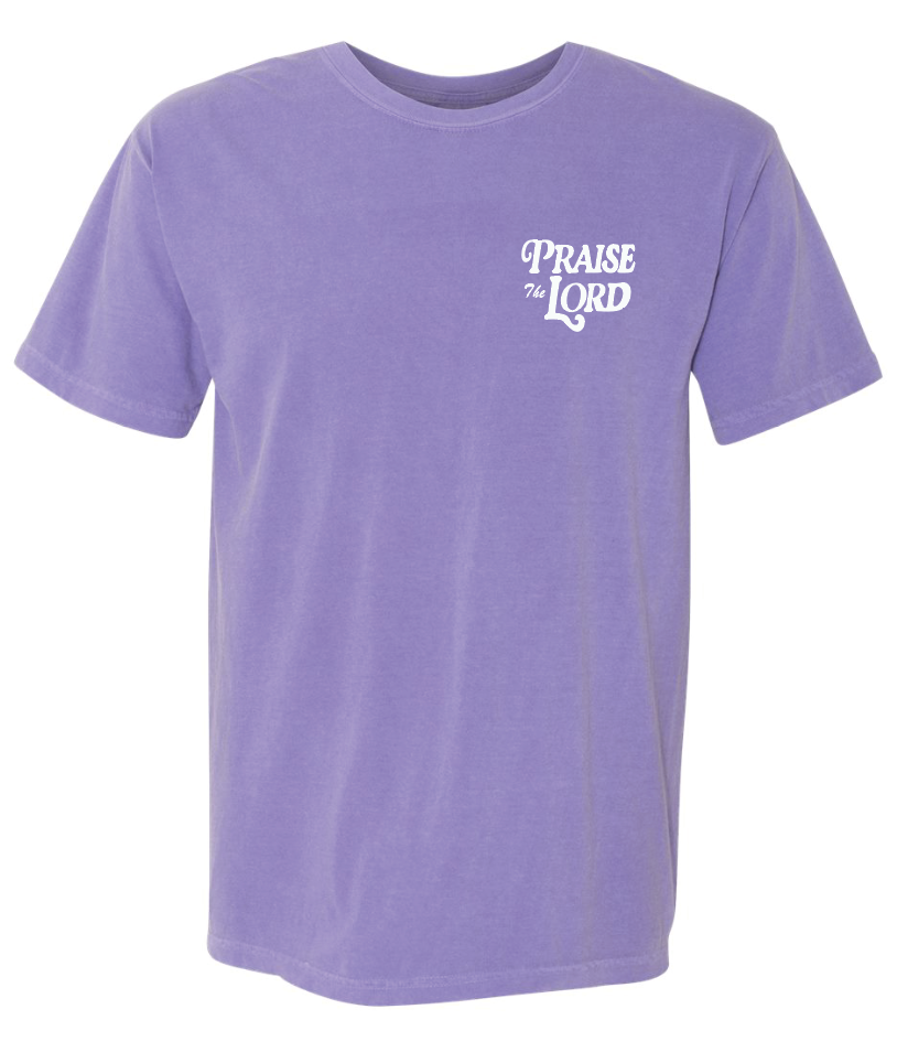 Praise the Lord Comfort Colors S/S T-shirt (violet)